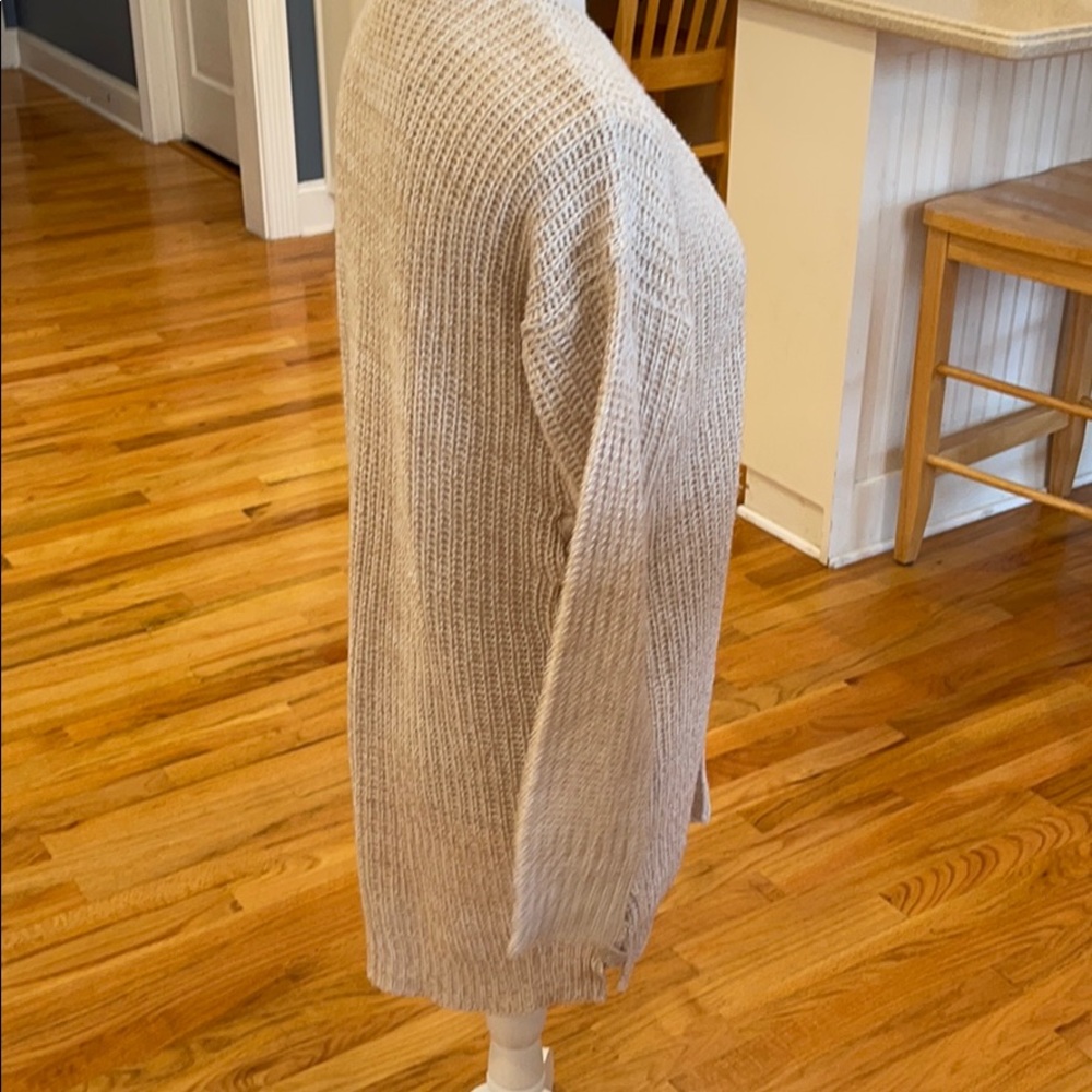[no comment] cream braided cardigan - Picture 3 of 7